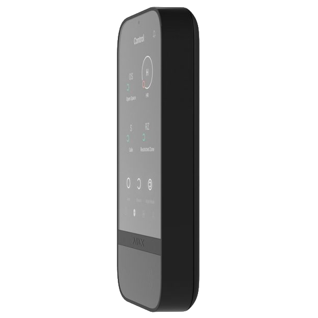 Клавіатура Ajax KeyPad TouchScreen (8EU) black
