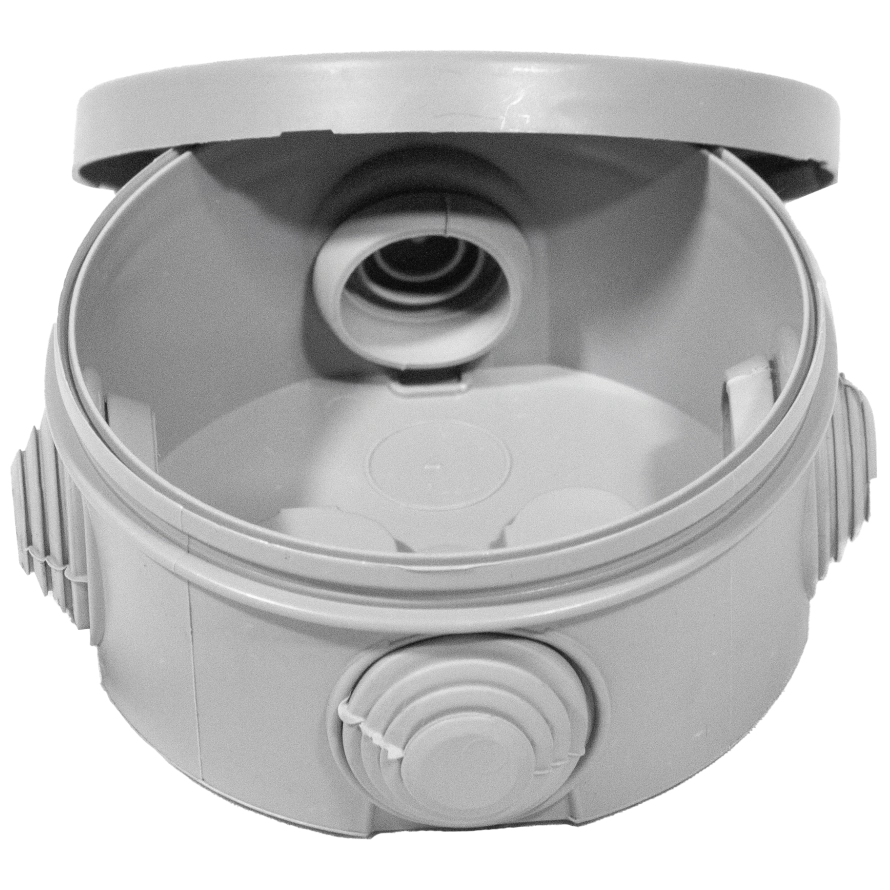 Коробка розподільча кругла зовнішня IP54, UEA (80х45)