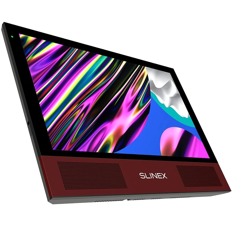 Відеодомофон Slinex Sonik 10 10"дюймів чорний/червоний