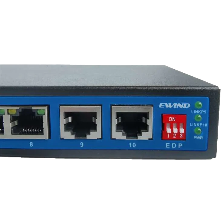 Комутатор 10 портів некерований Ewind EW-S1910CG-DP PoE