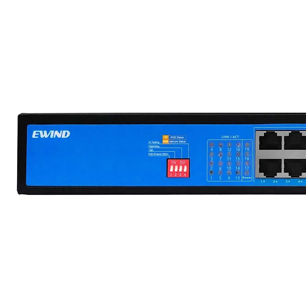 Комутатор 19 портів некерований Ewind EW-S1919CF-AP PoE