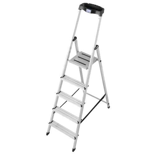 Драбина-стремянка алюмінієва 5 сх. KRAUSE Safety (126337)