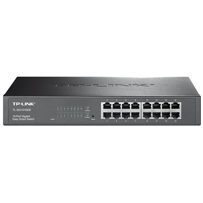 Комутатор 16 портів керований TP-LINK TL-SG1016DE 1000М