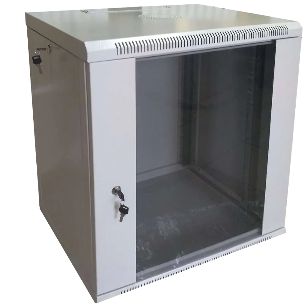 Шафа коммутаційна настінна 12U 600x600 розбірна Hypernet WMNC66-12U-FLAT