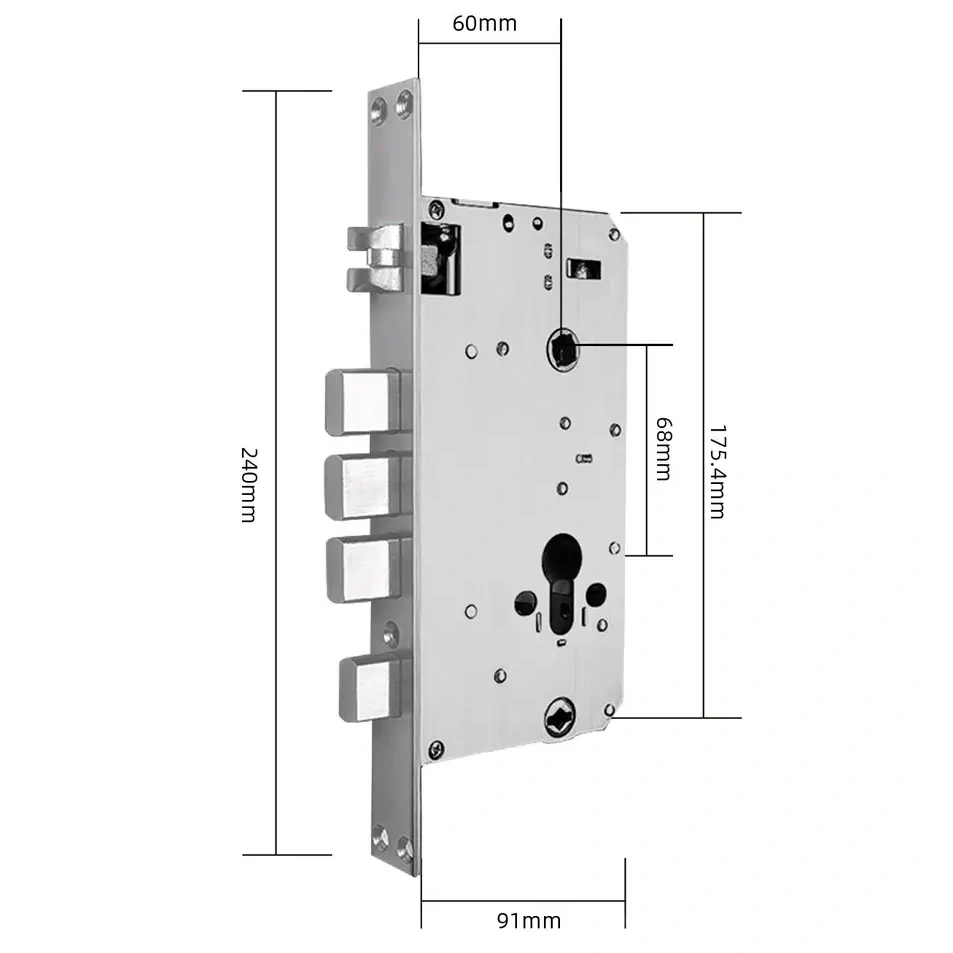 Врізна частина з автозакриттям SEVEN LOCK 6068