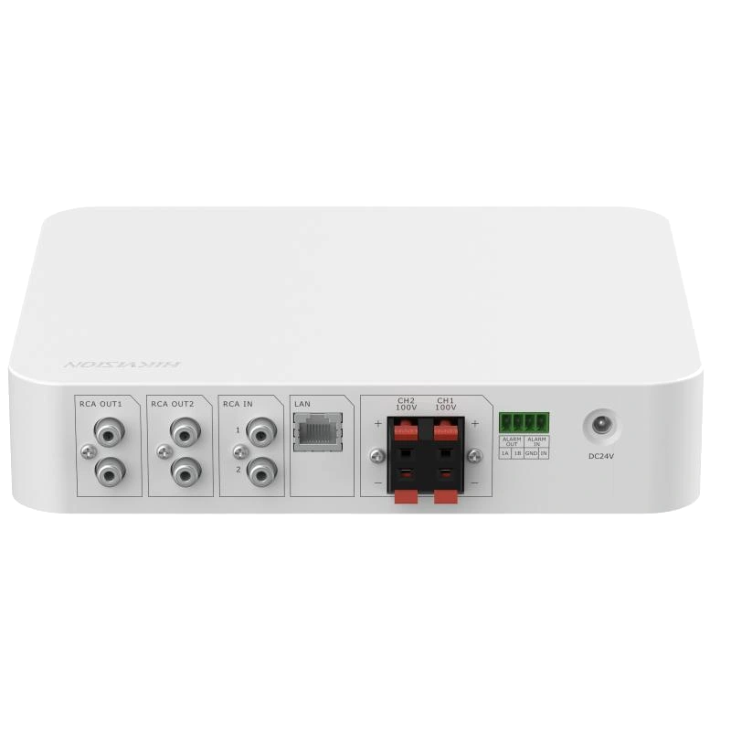 Мережевий підсилювач Hikvision DS-QAE1A80G1-VB/EU(B) 80 Вт