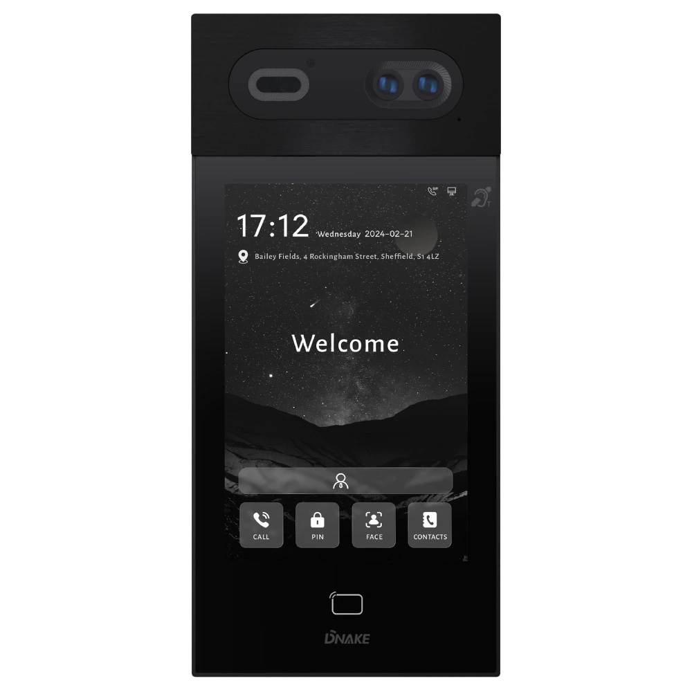 Виклична панель Dnake S617/S (накладна) S617 Android 8" IPS IK08