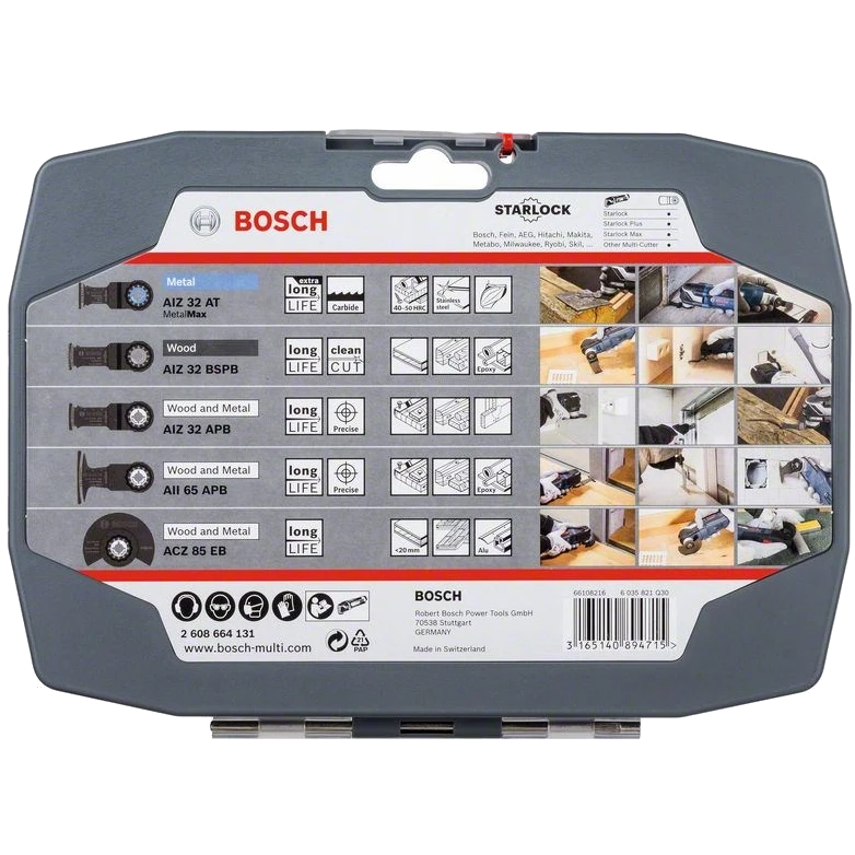 Набір полотен Bosch Pro Best of Cutting (Starlock)