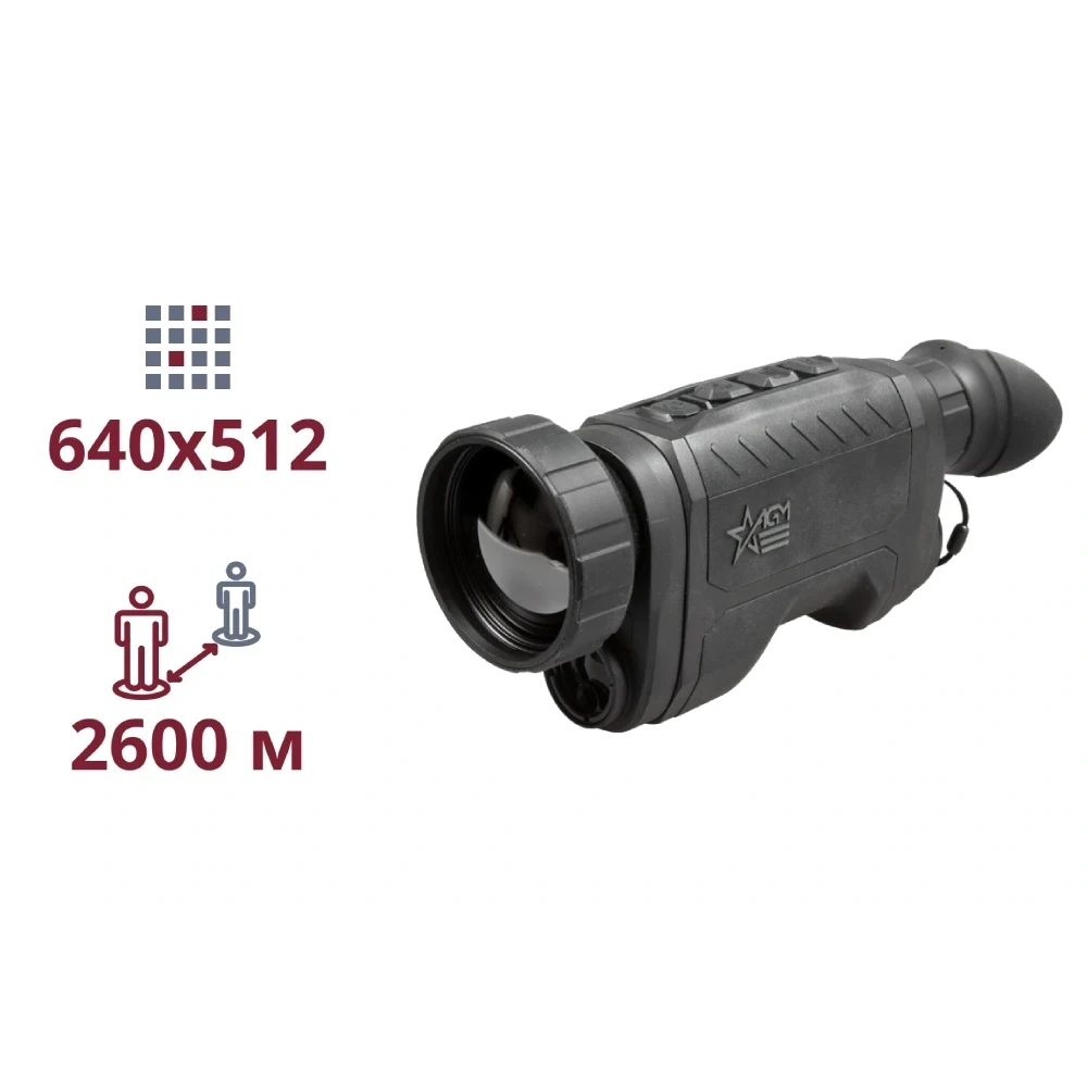 Тепловізійний монокуляр AGM ReachIR LRF 50-640