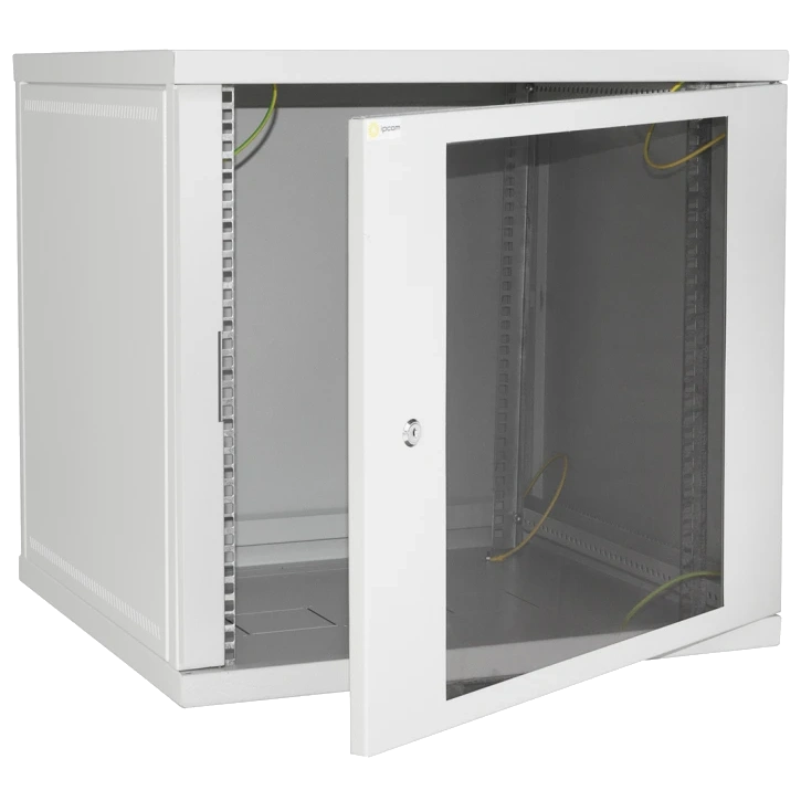 Шафа настінна 19" IPCOM СН-12U-06-06-ДС-1-7035