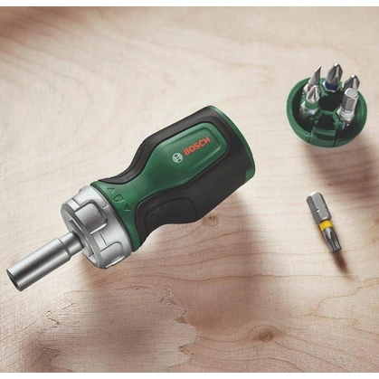 Викрутка з тріскачкою + 6 біт Bosch Bike (1600A027PN)