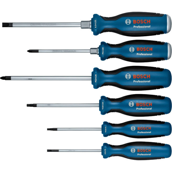 Набір викруток Bosch Professional (1600A02CV3) SL / PH / PZ / TX 6 шт