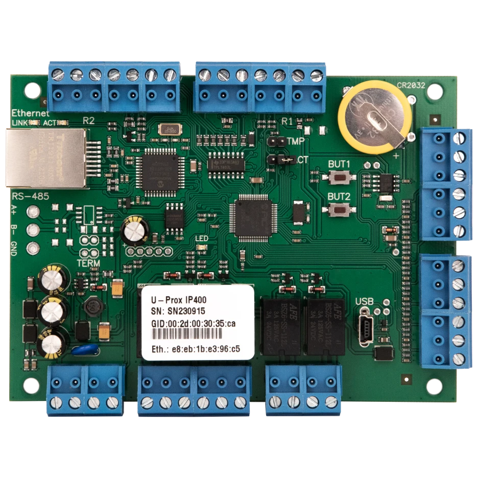 Контролер для двох дверей U-Prox IP400H IP універсальний
