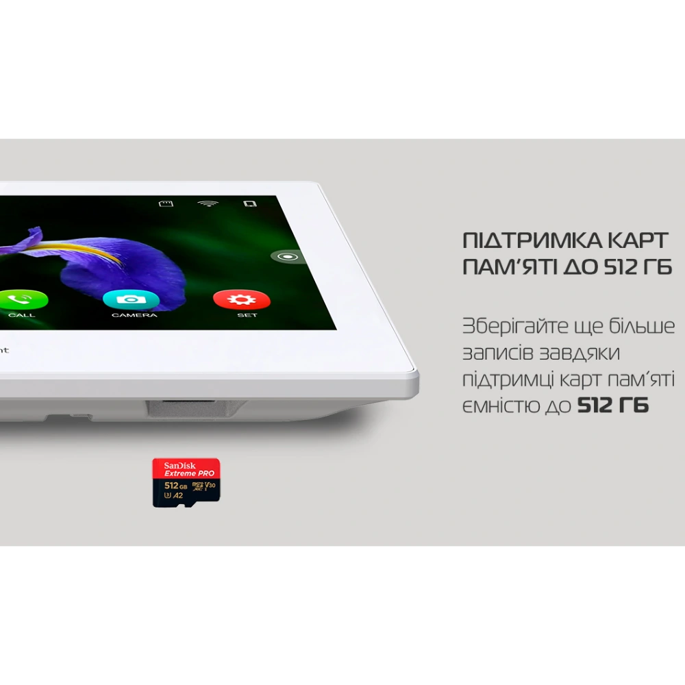 Комплект відеодомофону Neolight ALPHA Hybrid + PRIME FHD Silver з кутком