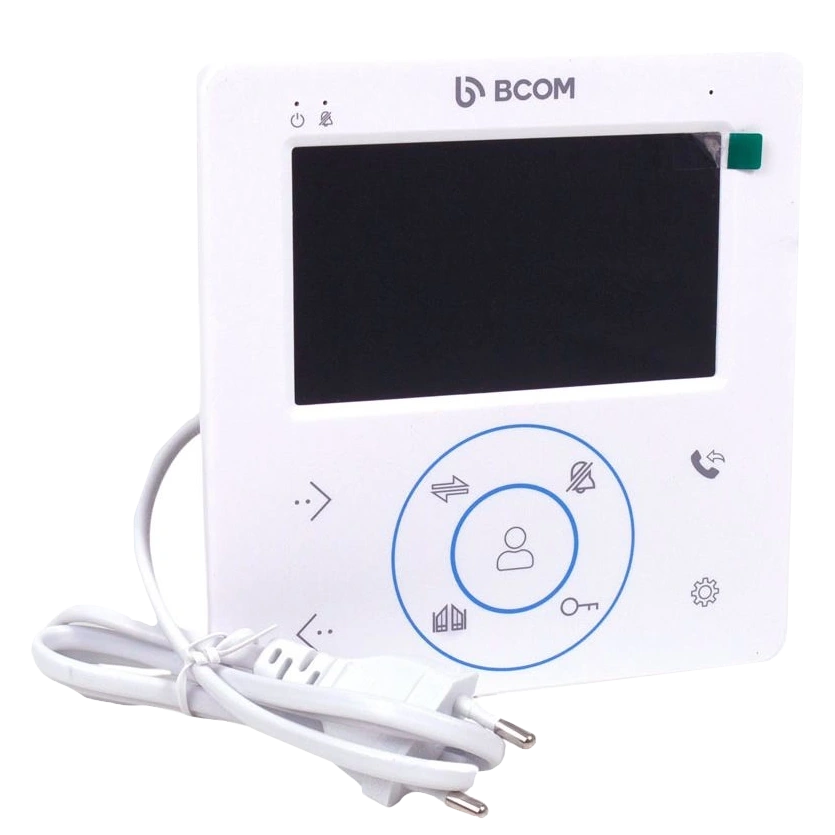 Комплект відеодомофона BCOM BD-480 White Kit