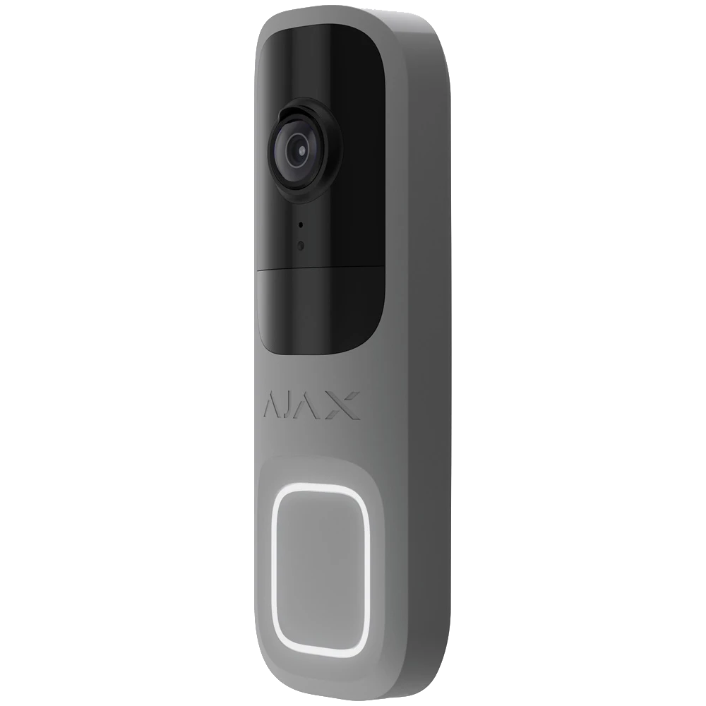 Відеодзвінок Ajax Doorbell Grey RAL 7004