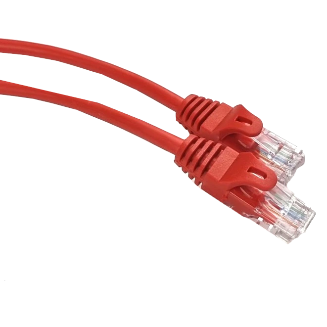 Патч-корд червоний EServer UTP CAT5e