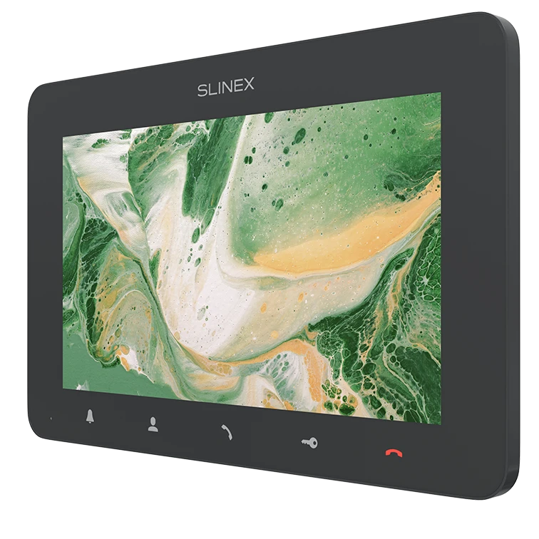 Комплект відеодомофону Slinex SM-07 Graphite + ML-17HR Graphite