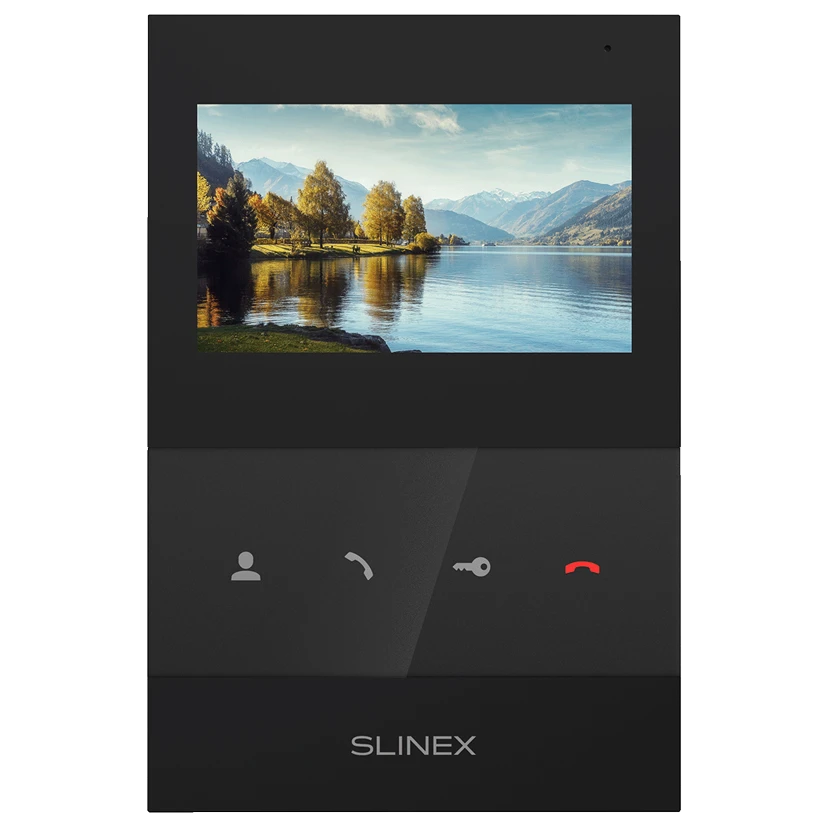 Комплект відеодомофону Slinex SQ-04 Black + ML-17HR Graphite