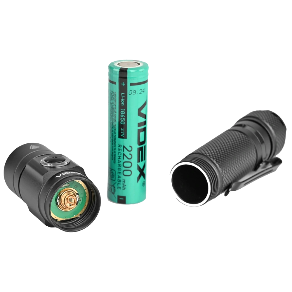 Портативний світлодіодний ліхтарик VIDEX VLF-A352 600Lm 5000K