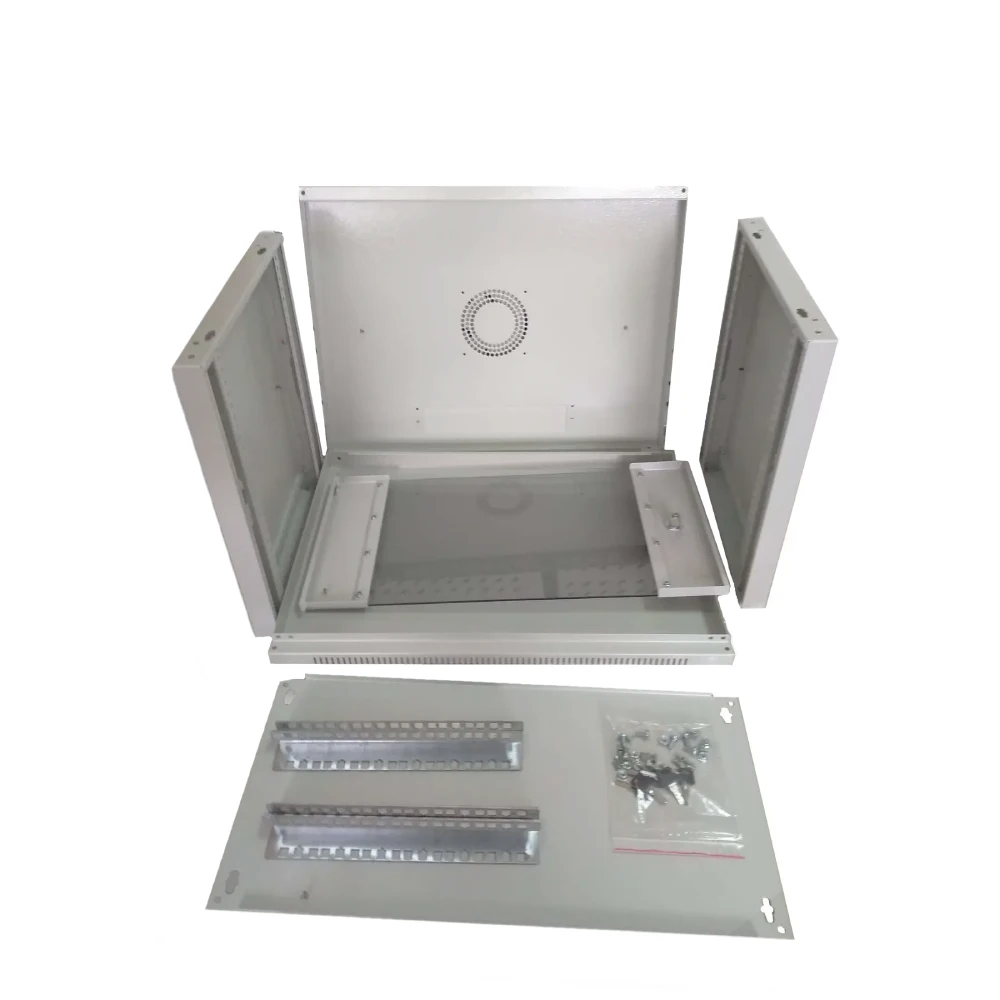 Шафа коммутаційна настінна 6U 600x450 розбірна Hypernet WMNC-6U-FLAT