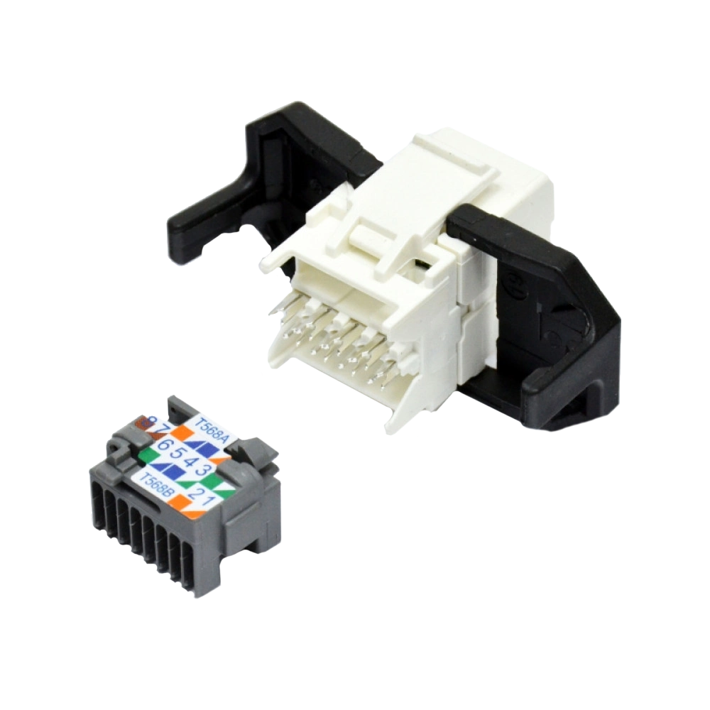 Модуль Keystone UTP RJ45 кат. 5e, білий, Corning Corning FQ100020723