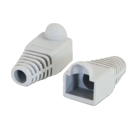 Ізолюючий ковпачок RJ-45 сірий, упаковка 100шт
