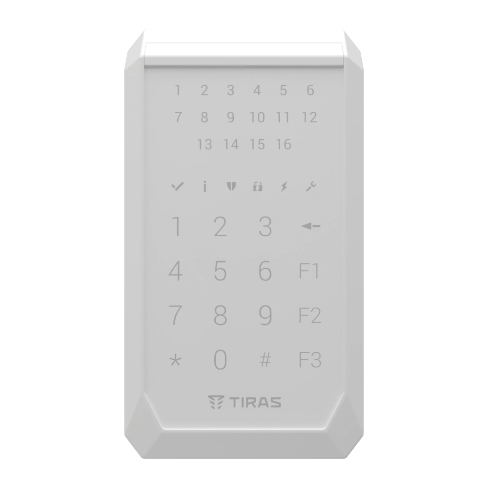 Клавіатура Тірас Tiras K-PAD16+(white)