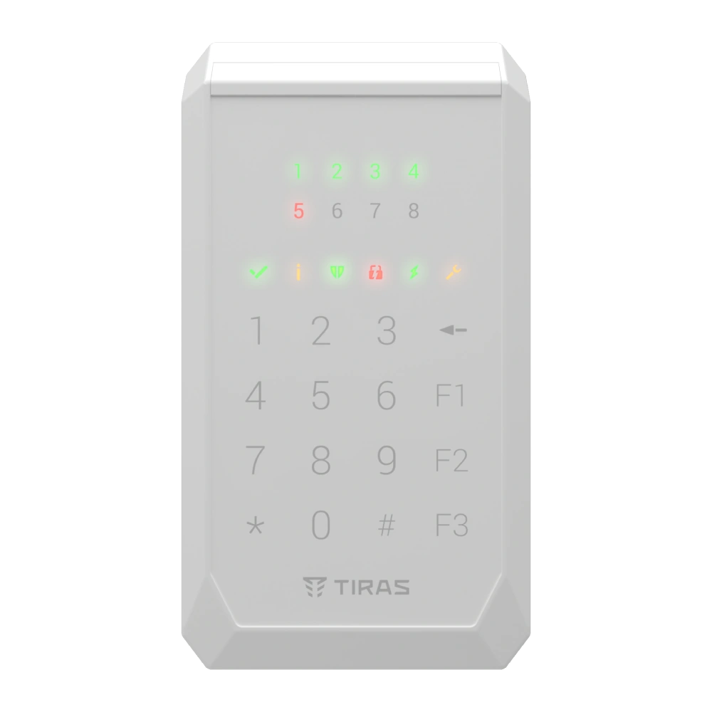 Клавіатура Tiras K-PAD8 (white)
