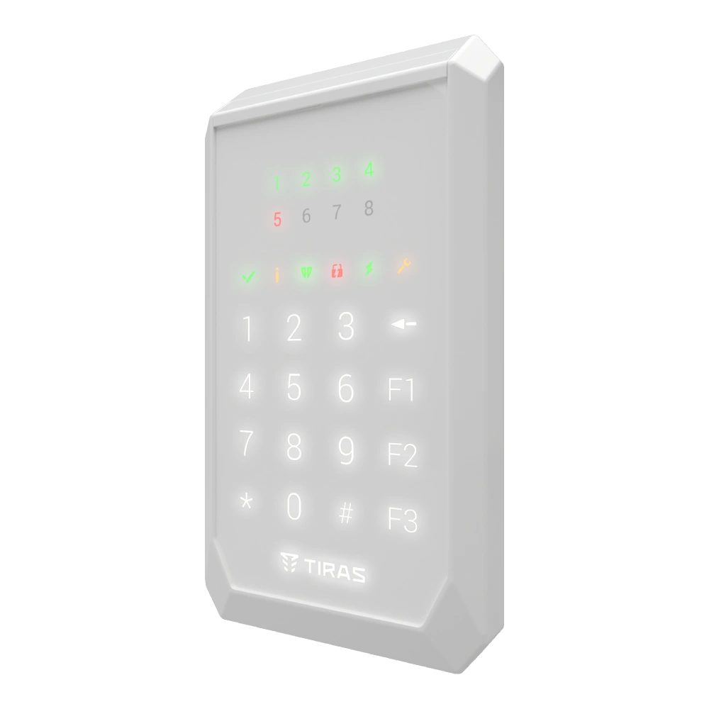 Клавіатура Tiras K-PAD8 (white)