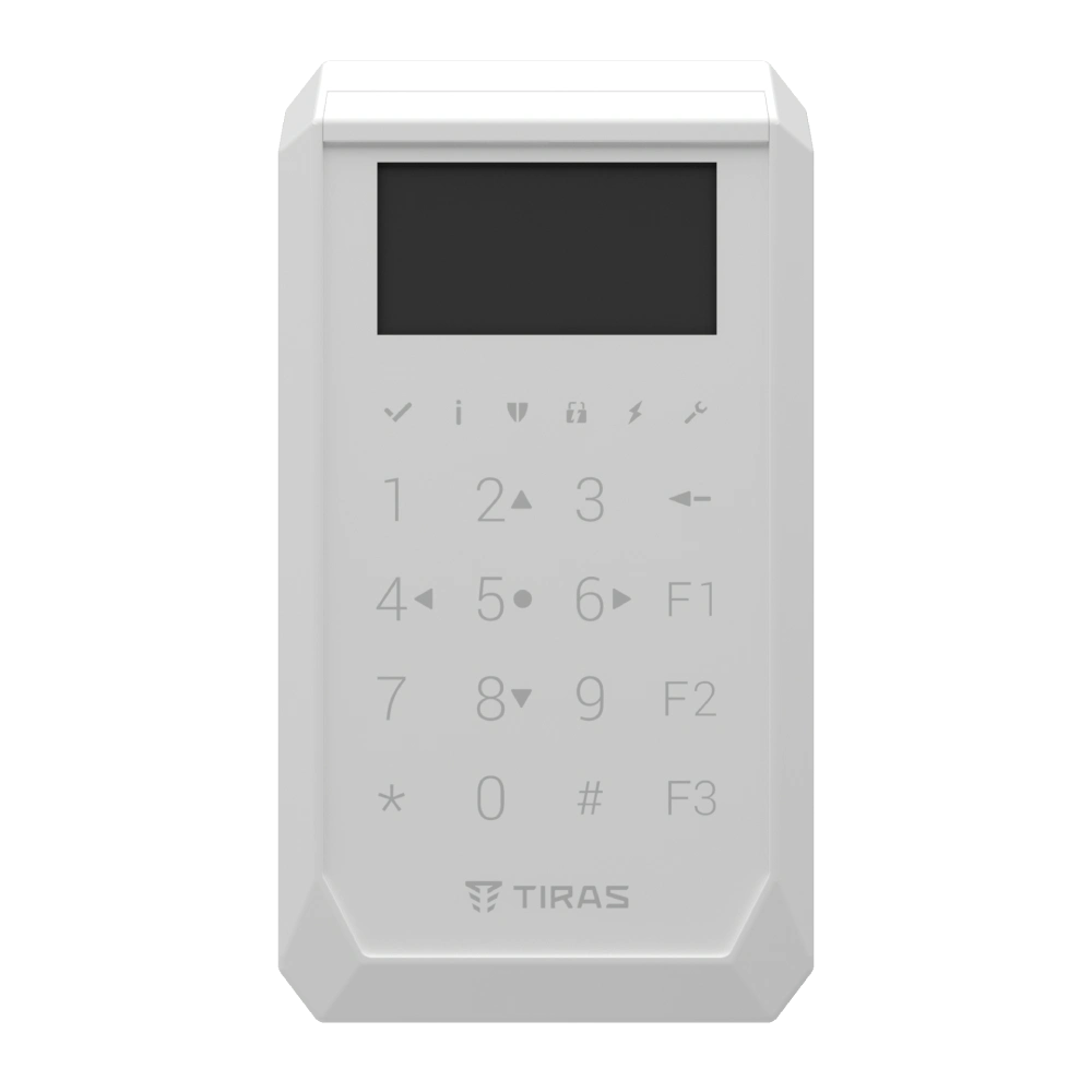 Сенсорна OLED клавіатура Тірас Tiras K-PAD OLED (white)