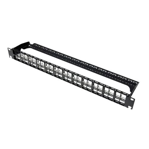 Патч-панель 19" 48 RJ45, 1U, без модулів, LW