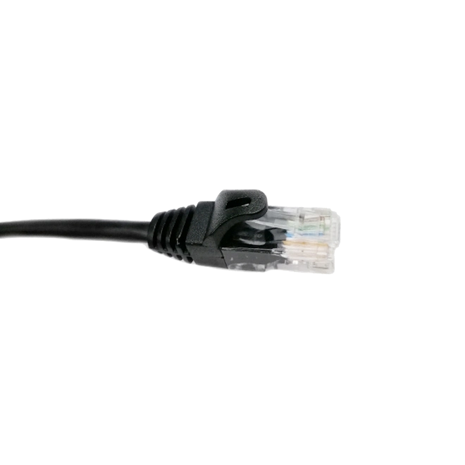 чорний Патч-корд E-server UTP, 0.5 м, кат. 5e