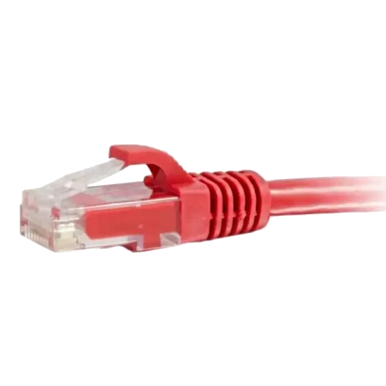 Патч-корд литий червоний UTP, RJ45 1m, кат. 5Е