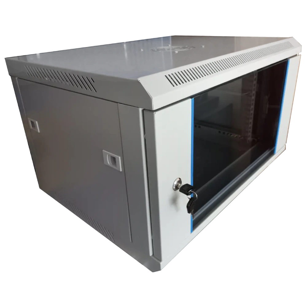 Шафа коммутаційна настінна 6U 600x450 розбірна