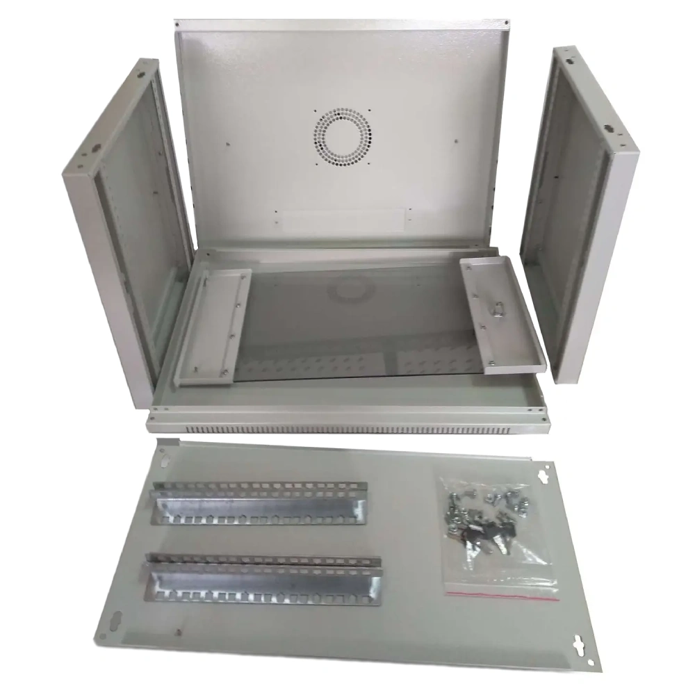 Шафа коммутаційна настінна 9U 600x450 розбірна WMNC-9U-FLAT Hypernet
