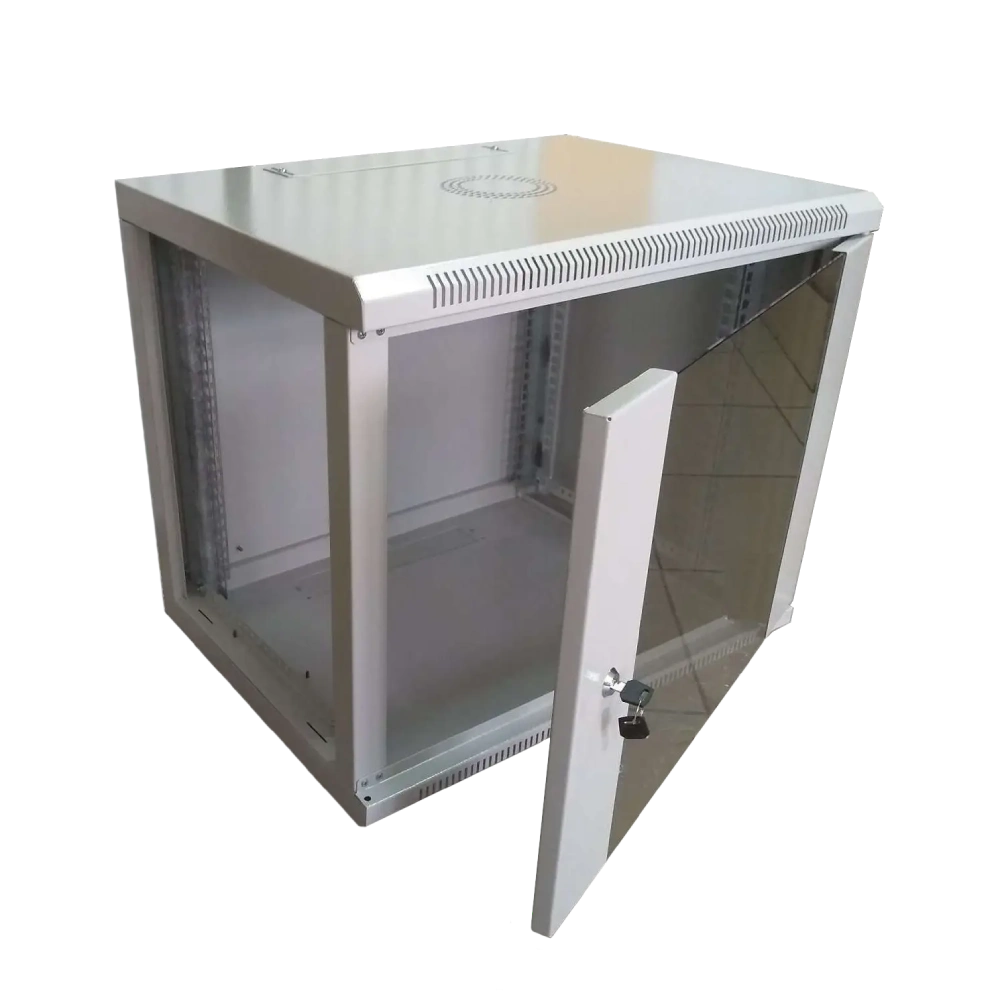 Шафа настінна розбірна 9U 600x600х507 мм Hypernet WMNC66-9U-FLAT